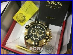 15827 Invicta Mens Reserve Octane Quartz Chronograph 56mm Case SS Bracelet Watch