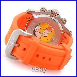 20072 Invicta 52mm Mens Speedway Swiss Quartz Chronograph Orange Strap Watch