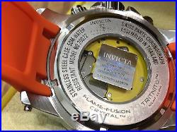 20072 Invicta 52mm Mens Speedway Swiss Quartz Chronograph Orange Strap ...