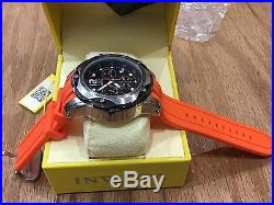 20072 Invicta 52mm Mens Speedway Swiss Quartz Chronograph Orange Strap Watch