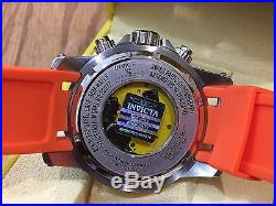 20072 Invicta 52mm Mens Speedway Swiss Quartz Chronograph Orange Strap ...