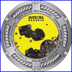 21342 Invicta Reserve Mens 52mm Thunderbolt Swiss Chronograph SS Bracelet Watch