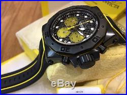 23106 Invicta Akula Men's 58mm Quartz Chronograph Black Silicone Strap Watch