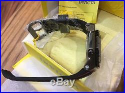 23107 Invicta Akula Men's 58mm Quartz Chronograph Black Silicone Strap Watch