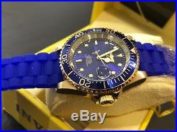 23682 Invicta Pro Diver Automatic Men's 40mm SS Case Blue Silicone Strap Watch