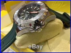 23738 Invicta Pro Diver 52mm Men's Quartz Green Dial Polyurethane Strap Watch