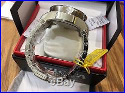 23886 Invicta Venom 53mm Mens Quartz Chronograph Black Dial SS Bracelet Watch