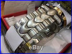 23889 Invicta Men's 52mm Venom Quartz Chronograph Stainless Steel Bracelet Watch
