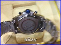 23994 Invicta Mens 45mm Pro Diver Quartz Silver Dial Two-Tone SS Bracelet Watch