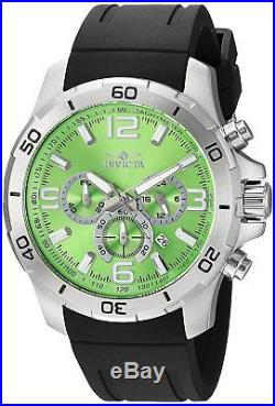 24007 Invicta Pro Diver Quartz Chronograph Men's 48mm Polyurethane Strap Watch