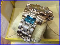 24846 Invicta Jason Taylor 51mm Men Quartz Chrono Gold-Plated SS Bracelet Watch