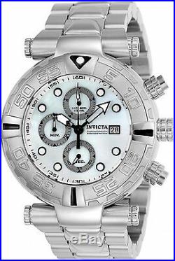 24982 Invicta Men's 47mm Subaqua Noma I LTD Quartz Chronograph SS Bracelet Watch