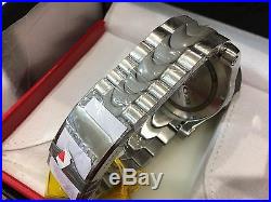 25043 Invicta Reserve Venom Men 53mm Swiss Quartz Chronograph SS Bracelet Watch