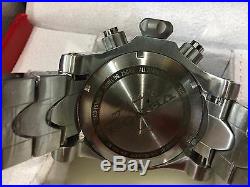 25043 Invicta Reserve Venom Men 53mm Swiss Quartz Chronograph SS Bracelet Watch