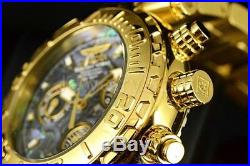 25801 Invicta Men's 47mm Subaqua Noma I Iridescent Dial 18K Gold Plated SS Watch