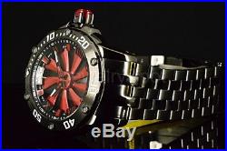 25849 Invicta Men's Speedway Turbine Automatic 52mm Red Dial Black Bracelet Watc