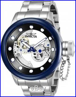 26274 Invicta Russian Diver Automatic Ghost Bridge Men's 52mm SS Bracelet Watch