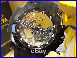 26291 Invicta Mens 53mm Man of War Ghost Automatic Skeletonized Dial Strap Watch
