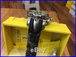 6105 Invicta Reserve Mens Venom Swiss Quartz Chronograph Green Dial Strap Watch