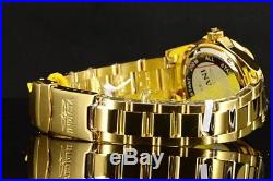 8938 Men's Invicta 38mm Pro Diver 18K Gold Ion Plated White Dial SS Band Watch