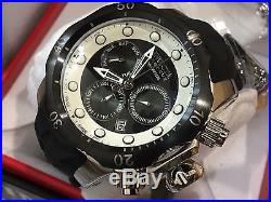90151 Invicta Venom 53mm Men Swiss Quartz Chronograph BLK Dial Black Strap Watch