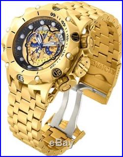 INVICTA 16804 Reserve Men 51mm Stainless Steel Gold Black+Gold Quartz Watch