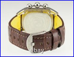 INVICTA 2097 Lupah Dragon Leather Watch Silver Dial 43 mm