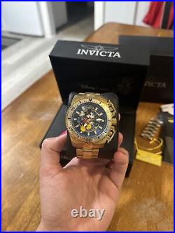 INVICTA Disney Limited Edition Mickey Mouse Chronograph Blue Dial Men's Watch