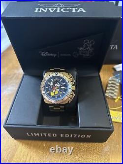 INVICTA Disney Limited Edition Mickey Mouse Chronograph Blue Dial Men's Watch