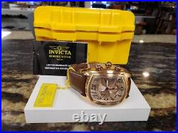 INVICTA LUPAH CHRONOGRAPH QUARTZ ROSE GOLD DIAL MEN'S WATCH With HARD (YTP023369)