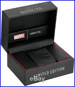 INVICTA Marvel Punisher Black Ion Bolt Limited Edition Mens 52mm Watch NEW