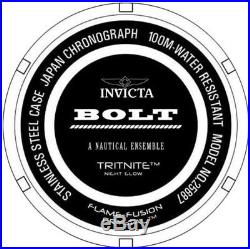 INVICTA Men's BOLT WATCH 52mm Gold/Black Genuine New 25687