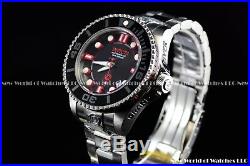 INVICTA Mens 47mm Grand Diver Gen 2 Automatic Silver Gray/Red Dial 300M SS Watch
