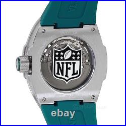 INVICTA Mens NFL Philadelphia Eagles Automatic Watch S1 Diablo Teal Silicone