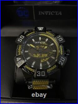 INVICTA x DC Batman Limited Edition Black Mens 52mm Automatic Watch NEW 40982