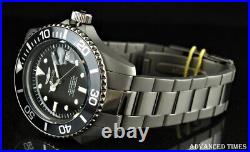 Invicta 0420 Men's 45mm Pro Diver NH35A Automatic Titanium/SS Bracelet Watch NEW