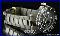 Invicta 0420 Men's 45mm Pro Diver NH35A Automatic Titanium/SS Bracelet Watch NEW