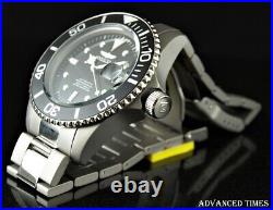 Invicta 0420 Men's 45mm Pro Diver NH35A Automatic Titanium/SS Bracelet Watch NEW