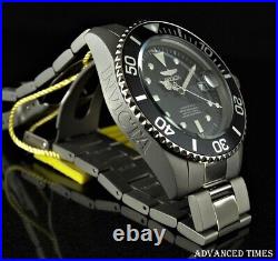 Invicta 0420 Men's 45mm Pro Diver NH35A Automatic Titanium/SS Bracelet Watch NEW