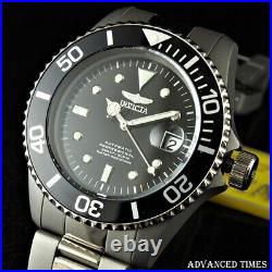 Invicta 0420 Men's 45mm Pro Diver NH35A Automatic Titanium/SS Bracelet Watch NEW