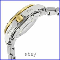 Invicta 13706 Mens Grand Diver Automatic Dive Blue Dial Two Tone Bracelet Watch