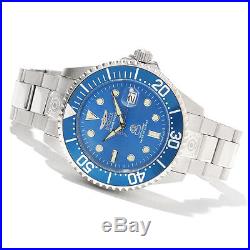 Invicta 13859 Men's Grand Diver Blue Dial Steel Bracelet Automatic Dive Watch