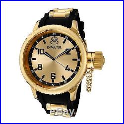 Invicta 1438 Men's Russian Diver Gold-Tone Quartz Watch