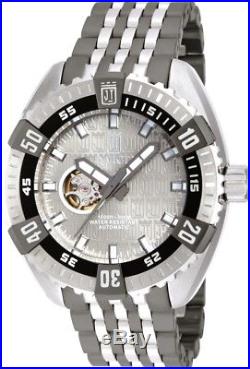Invicta 15885 Jason Taylor Men's 50mm Stainless Steel Gunmetal Dial Watch