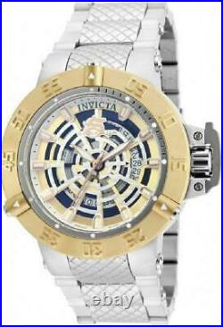 Invicta 16044 Subaqua Noma III Spider Swiss Made Date Stainless Steel Mens Watch