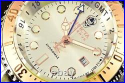Invicta 16964 Hydromax Men's Watch NEW 52MM Silver Dial Swiss Quartz Bracelet