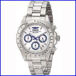 Invicta 17311 Men's Speedway Silver Dial Chrono Bracelet Watch