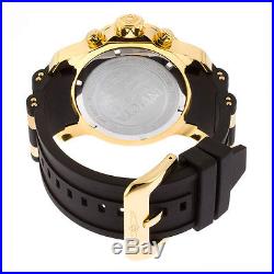 Invicta 17881 Men's Champagne Dial Gold Steel & Rubber Strap Watch