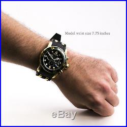Invicta 17883 Mens Pro Diver Chronograph Black MOP Dial Dive Watch