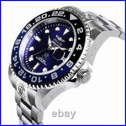 Invicta 21865 Men's Blue Dial Steel Bracelet Automatic Dive Watch